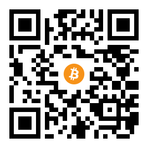 bitcoin:3NX1bRDdXr6bbwAsSrBagUB8vqCkyLBGiy black Bitcoin QR code