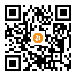 bitcoin:3NYZb1FybtGr8BhH11jAuVvax6k9vRHZS4 black Bitcoin QR code