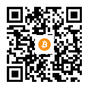bitcoin:3NYiQzXeueYHQgmwbeDzvURMipczpaEw9H black Bitcoin QR code