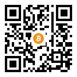 bitcoin:3NZfj2LpAZzaKBF6LhMZceiTm1hHWDDumN black Bitcoin QR code