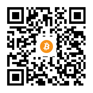 bitcoin:3NaVFb4HzpKA1XLiMKrCFk6RUDpdsrGQyh black Bitcoin QR code