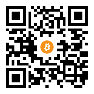 bitcoin:3NddUHreFFWy9j3HEdcbxJw2efM3o89ZAc black Bitcoin QR code
