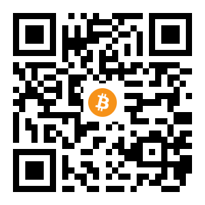 bitcoin:3NkoJg9Lgt2d5yY2J66D26pEraEtENPige black Bitcoin QR code