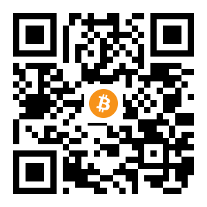 bitcoin:3NpZCk5KiyA8H2bdw92DfCjGeDgTzdA3u6 black Bitcoin QR code