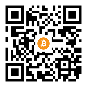 bitcoin:3Ny8BtzHb7sZje51m1MQVRZpvQQztJ8aMW black Bitcoin QR code