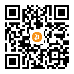 bitcoin:3NycYyANKGCwQSvxJRLEJxMDAYE48SomXP black Bitcoin QR code