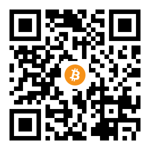bitcoin:3Nygc941RdAKz3Df8cABUxSdTXeAW1rixV black Bitcoin QR code