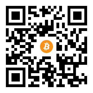 bitcoin:3NynckaQq1VpjcTfDJbU73j1WEF5QtNRis black Bitcoin QR code