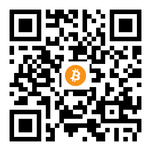 bitcoin:3P1wPBh6spS68Mqv6EBStnSZsAgfUTN67e black Bitcoin QR code