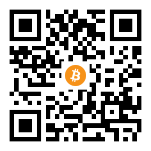 bitcoin:3P2mX8157q3MJHGJrF65BwAQd3A5o1hFyc black Bitcoin QR code