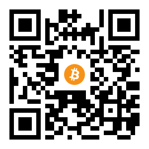 bitcoin:3P2sFV7tQYjGpLFGWVUhvWtr1bnfLmuUyY black Bitcoin QR code