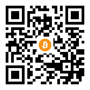 bitcoin:3P31yTjhZyrgDXXAgXUU6FiPCaFXG3XAzu black Bitcoin QR code