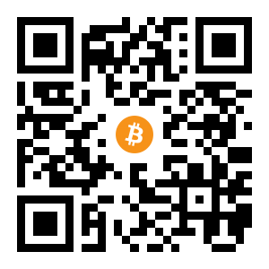 bitcoin:3P3XLgZENJf9BDbjLCa36zCBA5g8kjRuuC black Bitcoin QR code
