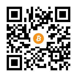 bitcoin:3P8EeiRguZCgPFsomD9dLEiy2jy9BFdQRC black Bitcoin QR code