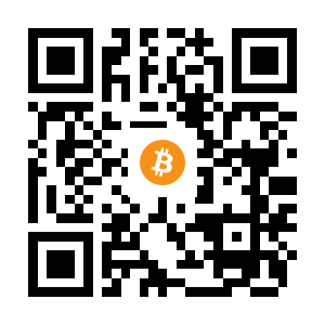 bitcoin:3PAzHNR7FB7RKV9NeRvHkigxw3786DA7Nk black Bitcoin QR code