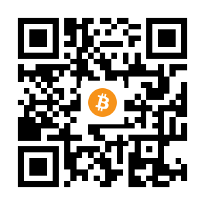 bitcoin:3PBEUi8pPGR92jdVJximWb48RU3UNBw11W black Bitcoin QR code