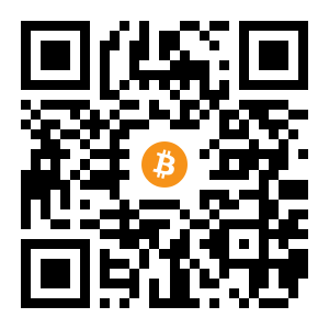 bitcoin:3PCxNnqSFsgMNByJgmi1auEnygyXeF9WNk black Bitcoin QR code