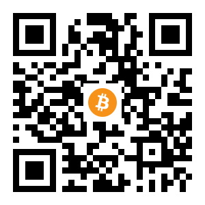 bitcoin:3PG8UqHyoRyewnFog2UNTyvLktuaRL7vFk black Bitcoin QR code