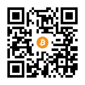 bitcoin:3PGG9FrSK6fCVKYi3qM2QeVn9SSCfudAUX black Bitcoin QR code