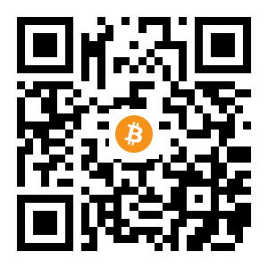 bitcoin:3PKxK8RQccL3mpg9dC7uHHD3MT38sA4Bn7 black Bitcoin QR code