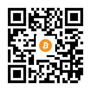 bitcoin:3PPbwpiRVBcyGm8prz6JypHck3XdLud1Hb black Bitcoin QR code