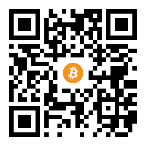 bitcoin:3PUfLRSgb567sojC1pztwZENLCnU4pMGKY black Bitcoin QR code