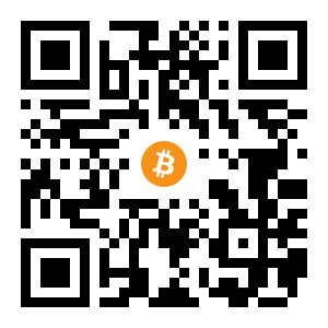 bitcoin:3PUhPqBJ8axAX4FjzovgAteZavpDjmPsst black Bitcoin QR code