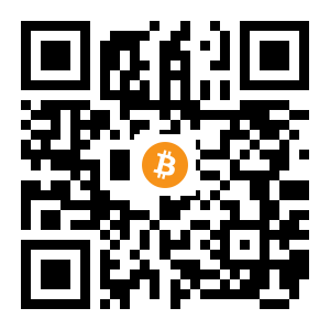 bitcoin:3PVP7VDTzTabREmkPkE27Y62MxzVXq61Pe black Bitcoin QR code