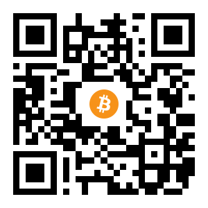 bitcoin:3PXZ8DAZk4hnHBwbjr9ct4c5nXmudbgqS3 black Bitcoin QR code