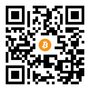bitcoin:3PXuKmY3Bm8pGyK6NvMFhqRDuGbG72zcqC black Bitcoin QR code