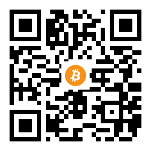 bitcoin:3PZdKbEASk4p4D5GNR9W5TfZPN9rX5sMNv black Bitcoin QR code