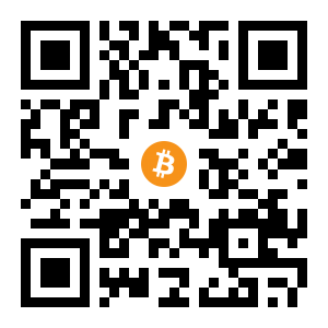 bitcoin:3PZf7oFCBpEdNWeUdRd5Hxow9txFK3rAJB black Bitcoin QR code