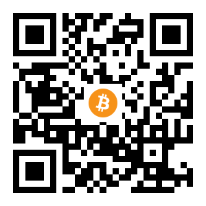bitcoin:3PcvLaaHHEnYJ6z6YqsPqPmjjPDH7USoQc black Bitcoin QR code