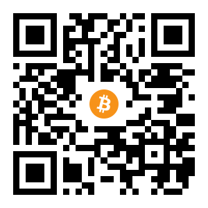 bitcoin:3PdeND3wC6pkCDxqbQGhjj3uFVMy8HU2fk black Bitcoin QR code