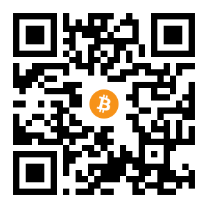 bitcoin:3PfrUoEuyJ8WwykDMG7XYdbQxUVZCkdT2F black Bitcoin QR code