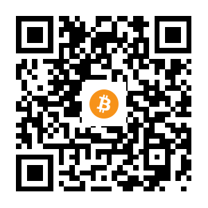 bitcoin:3PfyUdjuzvoC88BdoKHHyKg3MDveXHVVA3 black Bitcoin QR code