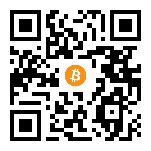bitcoin:3Pg7UXzbrJP18Ab3oTtmTvUBHdcm5Vp3ZP black Bitcoin QR code