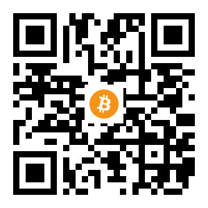 bitcoin:3Pi4T9vseThuXSpFqNJN2DqD7sj95ye6an black Bitcoin QR code