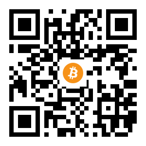 bitcoin:3PjwNUD4LF14n14ye44K2R5pEeCc6YA2ym black Bitcoin QR code
