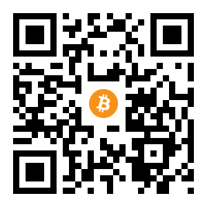 bitcoin:3Pm58qAGCpjh1EkKkW2mdsT81phaQxawN7 black Bitcoin QR code