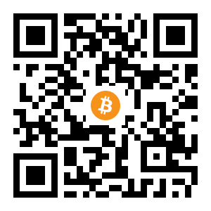 bitcoin:3PmmqzScE5kYLL42cdK8V2o79cKgxxeDtA black Bitcoin QR code