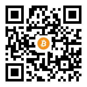 bitcoin:3PpNCJr2qMYx3Zfz7YFJNsBsXmEpgweAMg black Bitcoin QR code