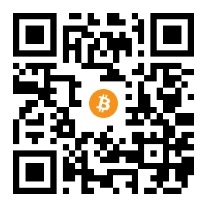 bitcoin:3Ppp9B7vUnoTpW7kVNmrLXMbGiGCBJeAys black Bitcoin QR code