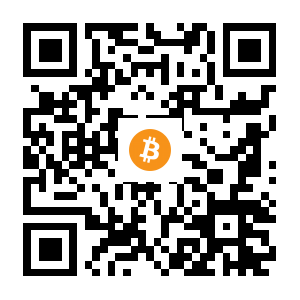 bitcoin:3PqKPHA3UDyg62W8DuNLLq3MjxgxoejEVU black Bitcoin QR code