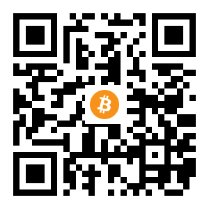 bitcoin:3PqPW5WooYNUmwS16XUHPbWv1tJ86ivQqA black Bitcoin QR code