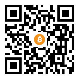 bitcoin:3PrPBdRSwdtGMHKMpk7nJbwvyj1Ts9USmb black Bitcoin QR code