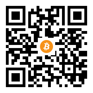 bitcoin:3PrW3xBDrsCGR6UT8bNnCXHhroouBq5cAJ black Bitcoin QR code