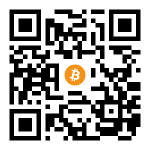 bitcoin:3PsjUKBimhpSYXdPMCEau7b6zBA6nNJZVf black Bitcoin QR code