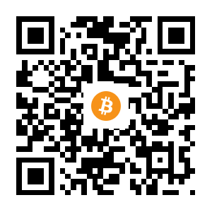 bitcoin:3PtGA5vQTSzfHyQpKKAGwu8GF8GCmsg7hp black Bitcoin QR code