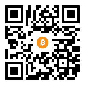 bitcoin:3PtfMifbbKvcrwqh9mXenU9YikPLirm4En black Bitcoin QR code